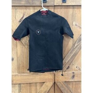 Vissla Women's Size Small Black Wetsuit Top Short Sleeve